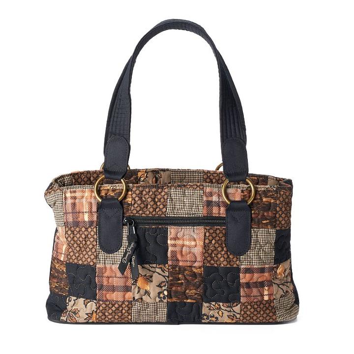 Donna Sharp Reese Quilted Patchwork Satchel, Women's, Kokomo