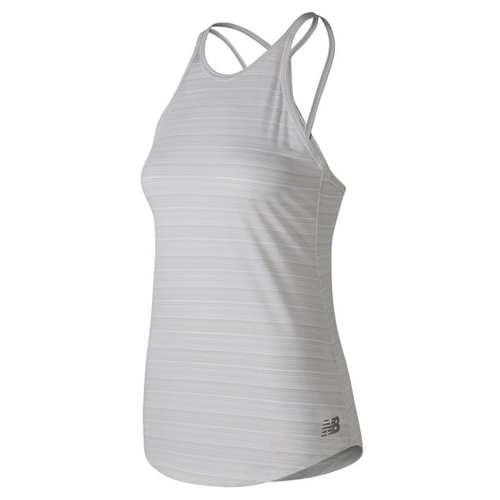 Women's New Balance Transform Luxe Strappy Tank, Size: Small, White