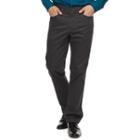 Men's Apt. 9&reg; Premier Flex Straight-fit 5-pocket Pants, Size: 32x30, Dark Grey