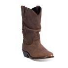 Dingo Marlee Women's Slouch Boots, Size: 7 Wide, Med Brown