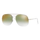 Ray-ban Rb3583 58mm Square Mirrored Gradient Sunglasses, Women's, Silver