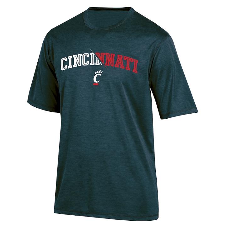 Men's Cincinnati Bearcats Slice Tee, Size: Small, Multicolor