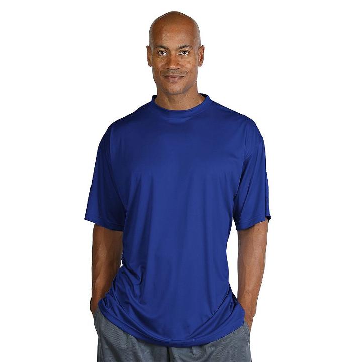 Big & Tall Russell Athletic Dri-power Solid Tee, Men's, Size: 4xlt, Blue