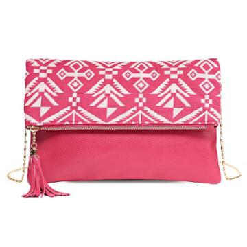 Olivia Miller Neera Tassel Crossbody Bag, Women's, Pink Other