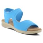 Flexus By Spring Step Marya Women's Sandals, Size: 36, Light Blue