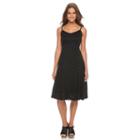 Women's Ronni Nicole Circle Lace Fit & Flare Dress, Size: 8, Black