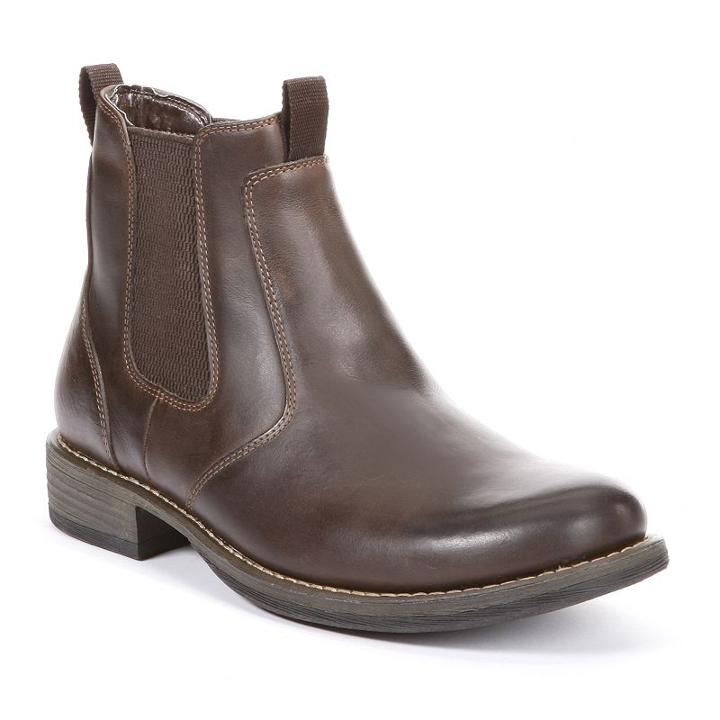 Eastland Daily Double Men's Leather Chelsea Boots, Size: Medium (10), Brown