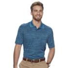 Men's Haggar&reg; Cool 18&reg; Classic-fit Performance Polo, Size: Xxl, Blue Other