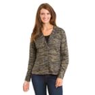 Women's Haggar Army Jacket, Size: Small, Dark Green