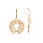 Dana Buchman Concentric Circle Drop Earrings, Women's, Gold