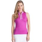 Women's Tail Maya 1/4-zip Golf Tank, Size: Small, Med Purple