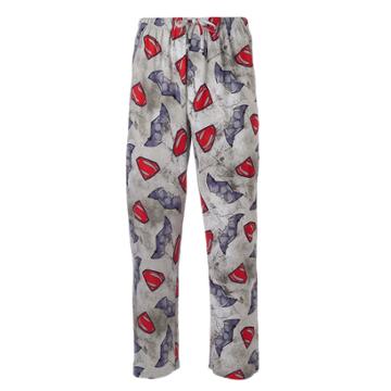 Men's Dc Comics Batman V Superman: Dawn Of Justice: Dawn Of Justice Lounge Pants, Size: Medium, Grey