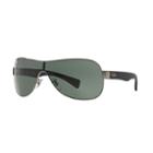 Ray-ban Rb3471 32mm Youngster Wrap Sunglasses, Men's, Dark Grey