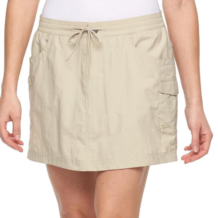 Women's Columbia Amberley Stream Cargo Skort, Size: Small, White Oth