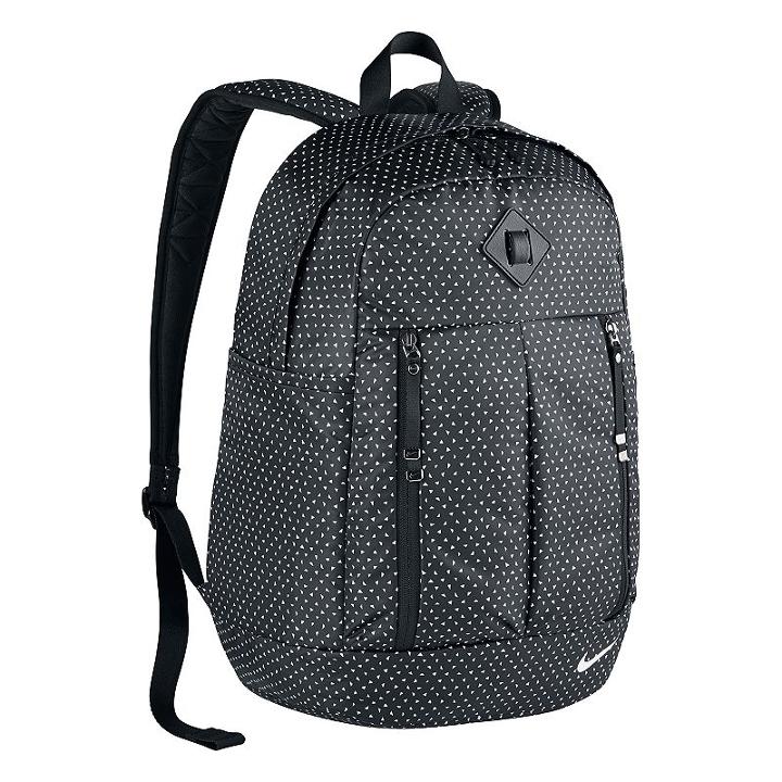 Nike Auralux Sonder Print Laptop Backpack, Adult Unisex, Black