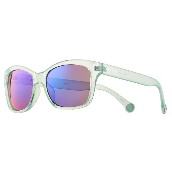 Converse H066 56mm Chuck Taylor Square Women's Sunglasses, Turquoise/blue (turq/aqua)