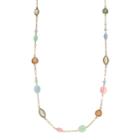 Napier Colorful Bead Long Station Necklace, Women's, Multicolor