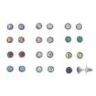 Lc Lauren Conrad Simulated Crystal Stud Earring Set, Women's, Multicolor