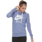 Women's Nike Sportswear Gym Vintage Hoodie, Size: Large, Brt Purple