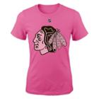 Girls 7-16 Reebok Chicago Blackhawks Patrick Kane Name And Number Tee, Girl's, Size: Xl(16), Pink