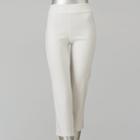 Women's Simply Vera Vera Wang Twill Capris, Size: Large, White Oth