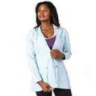 Women's Soybu Bustle Yoga Jacket, Size: Small, Blue
