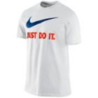 Men's Nike Just Do It Tee, Size: Medium, White