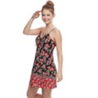 Juniors' Trixxi Tie-front Floral Swing Dress, Teens, Size: Xl, Oxford