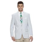 Men's Chaps Seersucker Classic-fit Sport Coat, Size: 48 - Regular, Light Blue