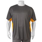 Big & Tall Russell Dri-power Bridseye Contrast Performance Athletic Tee, Men's, Size: 6xb, Grey (charcoal)