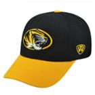 Adult Top Of The World Missouri Tigers Receiver Premium Collection Adjustable Cap, Men's, Black