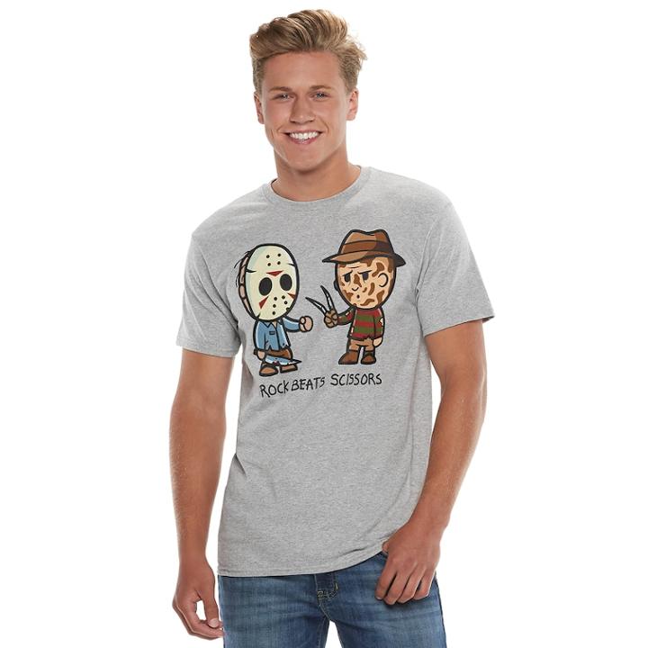 Men's Freddy Vs Jason Tee, Size: Large, Oxford