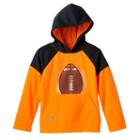 Boys 4-10 Jumping Beans&reg; Colorblocked Sports Graphic Fleece-lined Performance Hoodie, Boy's, Size: 6, Brt Orange