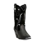 Dingo Ava Women's Embroidered Western Boots, Size: Medium (8), Black
