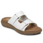 A2 By Aerosoles Wip Band Women's Core Comfort Double-strap Slide Sandals, Size: Medium (8.5), White Oth