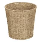 Household Essentials Seagrass Wicker Wastebasket, Adult Unisex, Brown