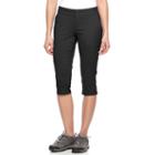 Women's Columbia Zephyr Heights Woven Capris, Size: 4, Grey (charcoal)