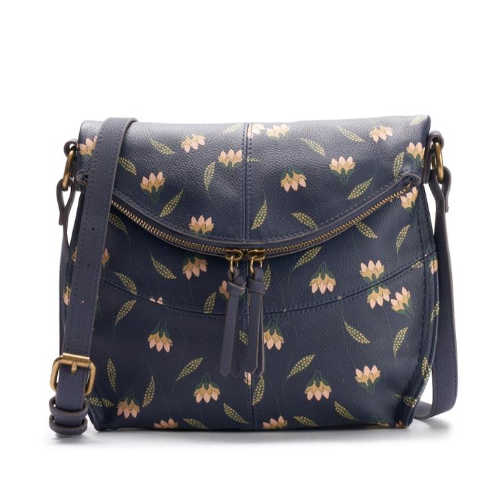 Sonoma Goods For Life&trade; Shelia Flap Crossbody Bag, Women's, Blue (navy)