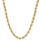 Everlasting Gold 14k Gold Rope Chain Necklace, Women's, Size: 24