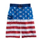Boys 8-20 Zeroxposur Wicked Glory Swim Trunks, Size: Large, White