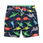Boys 4-8 Carter's Dinosaur Swim Trunks, Size: 8, Print