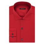 Big & Tall Van Heusen Regular-fit Solid Lux Sateen No-iron Spread-collar Dress Shirt, Men's, Size: 17 35-36, Red