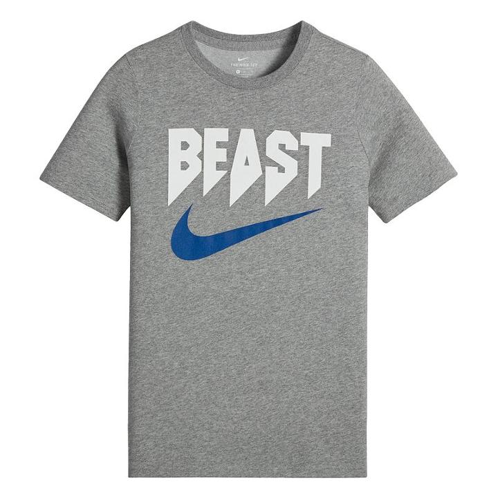 Boys 8-20 Nike Beast Dri-fit Tee, Size: Xl, Grey Other