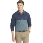 Men's Izod Colorblock Fleece Polo, Size: Xxl, Turquoise/blue (turq/aqua)