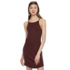 Juniors' Mudd&reg; Bodycon Halter Dress, Girl's, Size: Small, Dark Red