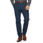 Men's Apt. 9&reg; 9 To 9 Slim-fit Premier Flex Chino Pants, Size: 32x30, Blue