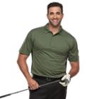 Men's Grand Slam Motionflow 360 Colorblock Performance Golf Polo, Size: 4xb, Green Oth