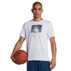 Men's Nike Basketball Shatter Tee, Size: Medium, White