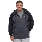 Big & Tall Russell Modern-fit Full-zip Raglan Hoodie, Men's, Size: 4xl Tall, Blue (navy)
