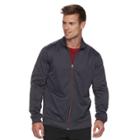 Men's Tek Gear&reg; Tricot Jacket, Size: Medium, Dark Grey